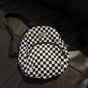 Vans mini checkered backpack new arrivals